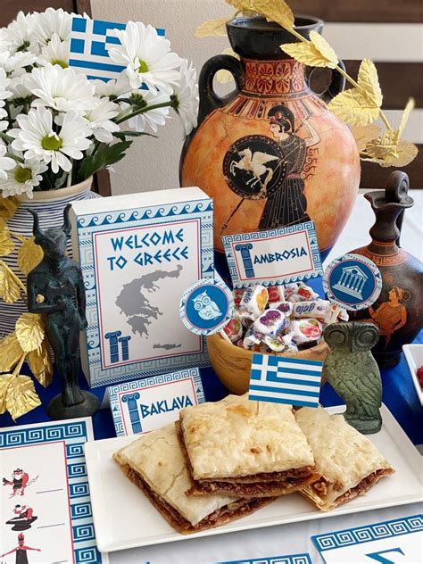 greek themed party decor|greek party decorating ideas.